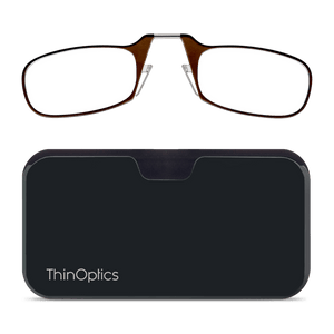 Sleek design meets universal comfort. Our Readers adapt to you, offering a barely-there feel with robust durability. Paired with a black case: minimalist design, thin frames, and compact for portability.
